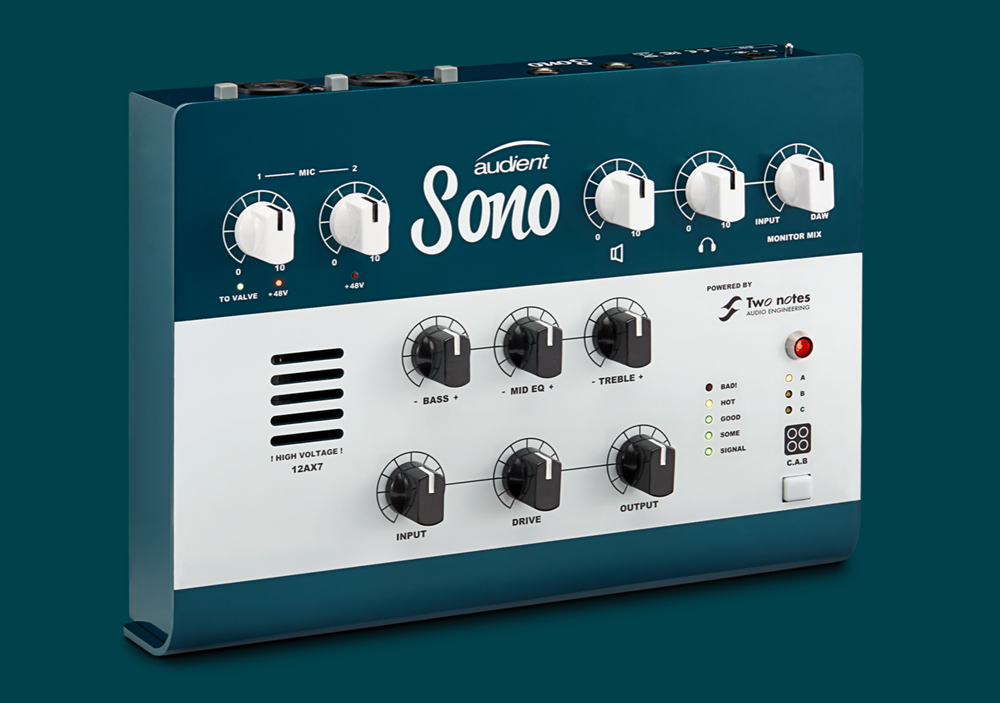 Audient SONO Audio Interface for Guitarist - Studio Connections