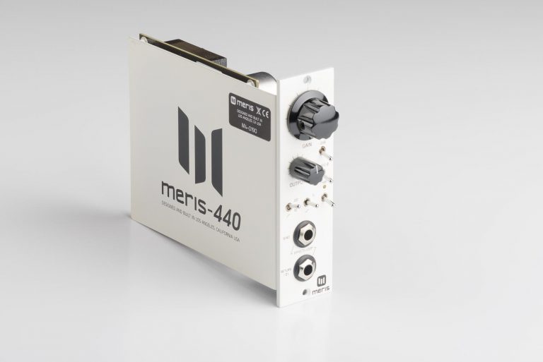 Meris 440 Microphone Preamp Studio Connections