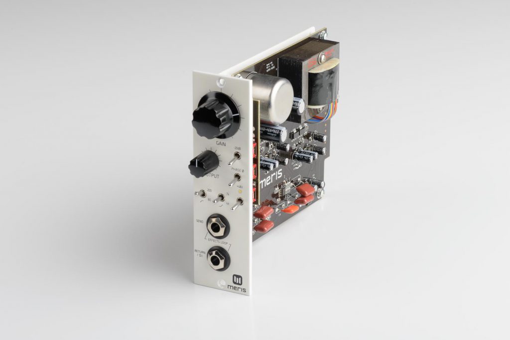 Meris 440 Microphone Preamp Studio Connections