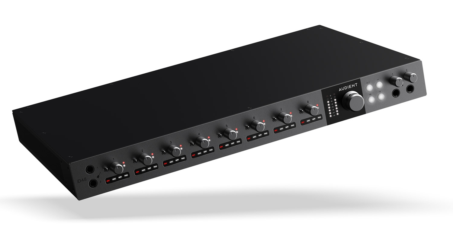Audient-iD48-front-pannel